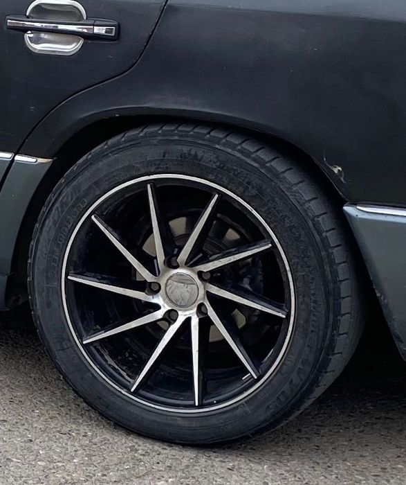 Диски Vossen на мерседес с шинами