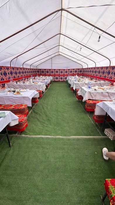 Киіз үй жалға беріледі 60-тан,150 адамға дейін
