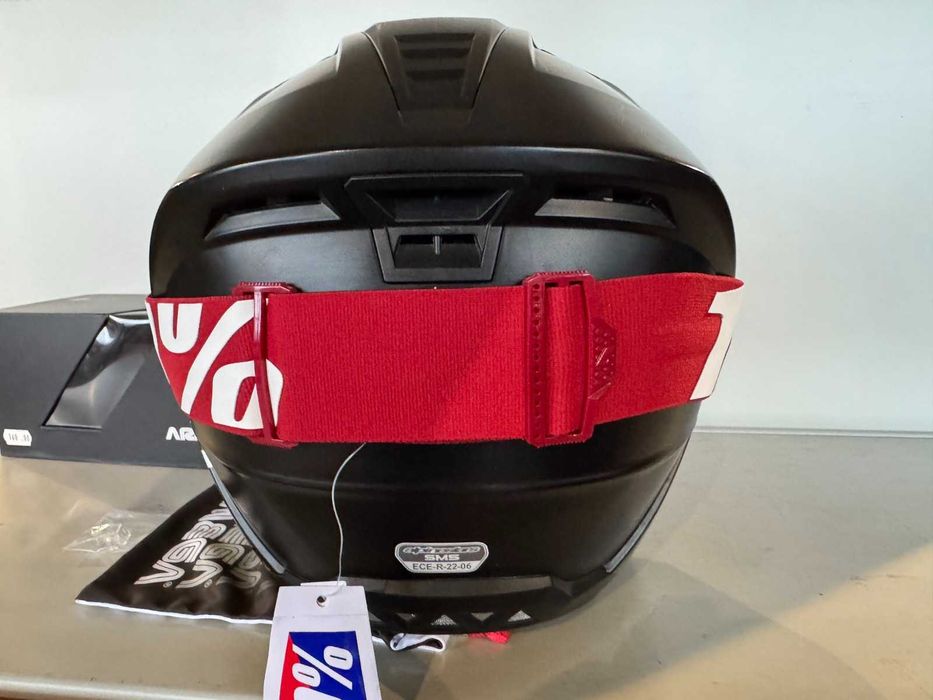 Нови Мотокрос Ендуро Очила 100% Armega  DEEP RED Червени Крос Мото