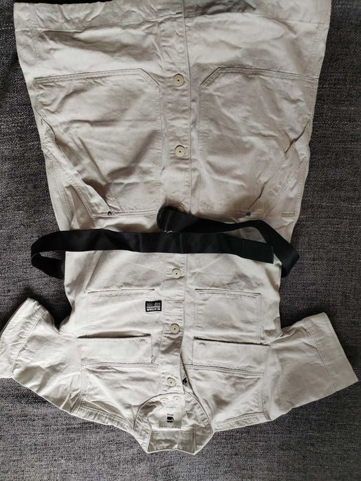 g-star shirt dress short sleeve - страхотна дънкова рокля