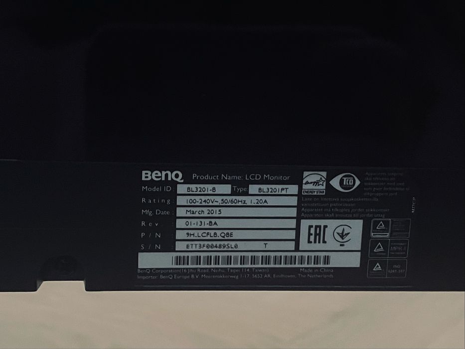 Монитор BenQ BL3201PT 32″ 4K IPS (Pivot)