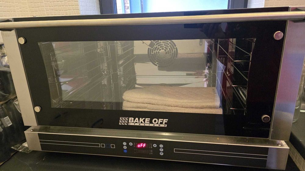 NOU! Cuptor Patiserie Profesional BAKE OFF ITALIA – 3 Tăvi 60x40 – Nefolosit/Nou