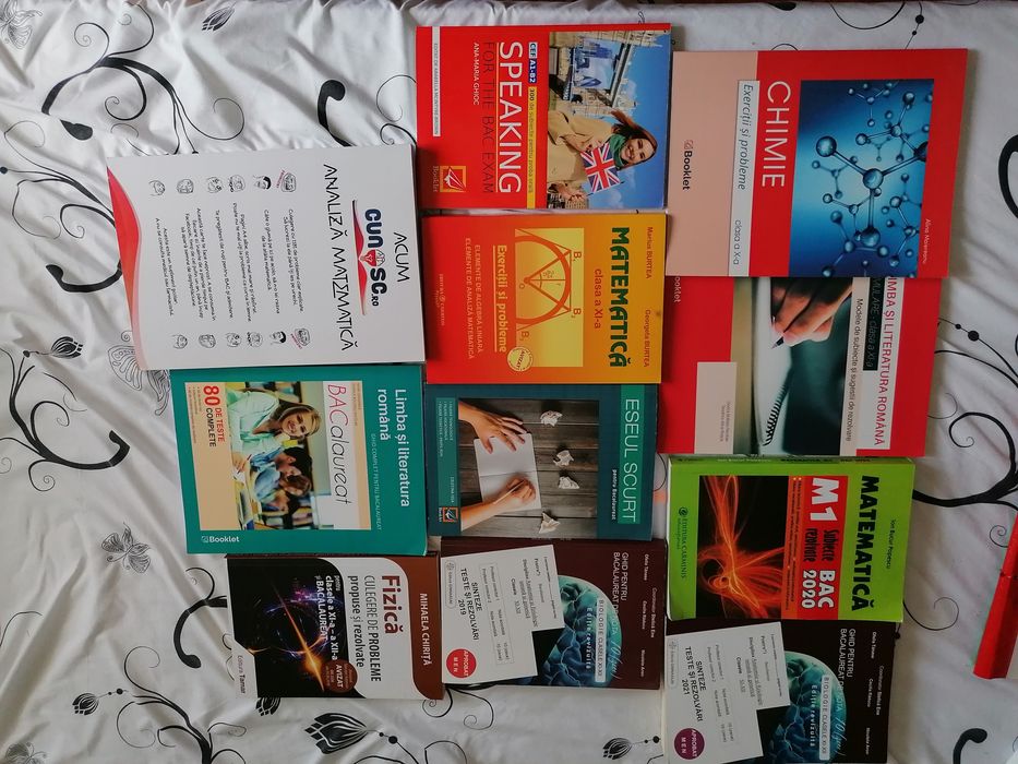 Culegeri pentru BAC diverse materii