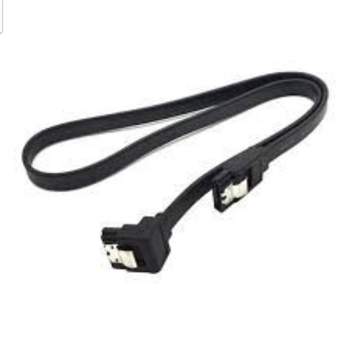 Кабель sata для hdd sdd, в упаковке 2 кабеля прямой и 90° угловой,