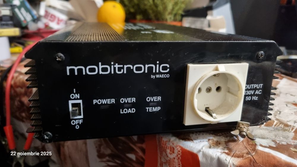 Invertor 1000w, 1500w Mobitronic by Waeco, undă modificată