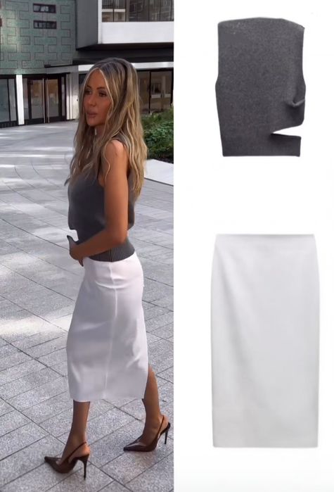 Fusta satinata, Zara limited edition