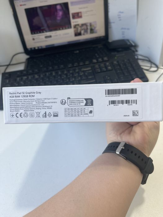 Redmi Pad SE.     Graphite Gray 4GB RAM 128GB ROM