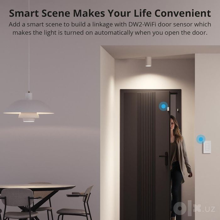SONOFF SwitchMan M5-3C: умный выключатель Matter, 3 кнопки