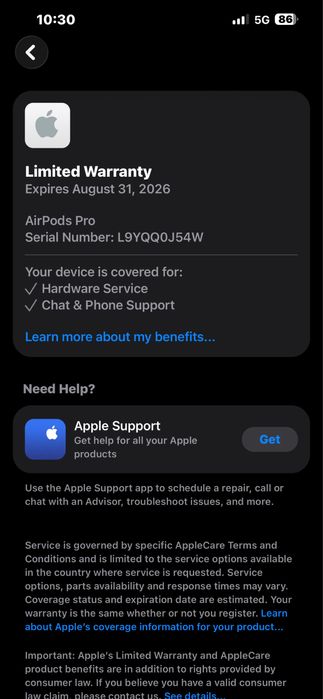 AirPods Pro 2 - Sigilate, ANC, - Doar Predare Personala