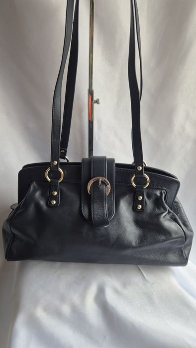 Geanta piele naturala Giulia Ricci neagra