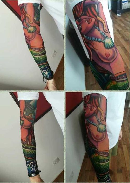 Super OFERTA Maneca tatuata/tatuaj pentru maini, picioare 8 modele