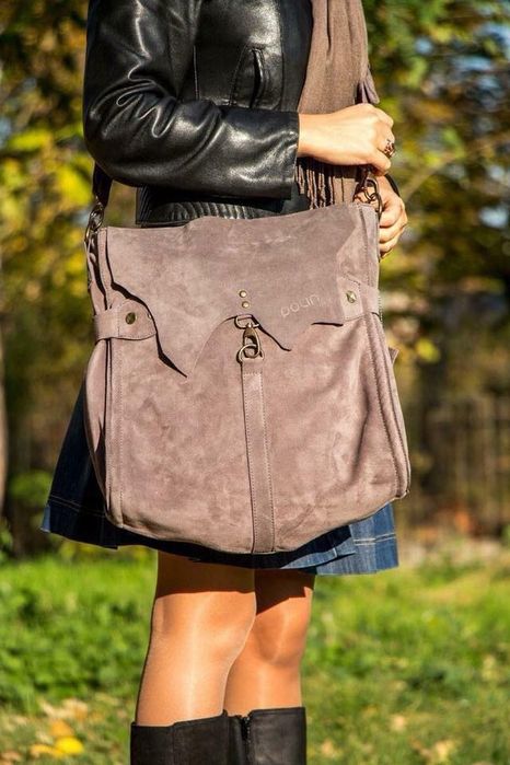 Дамска чанта от естествена кожа