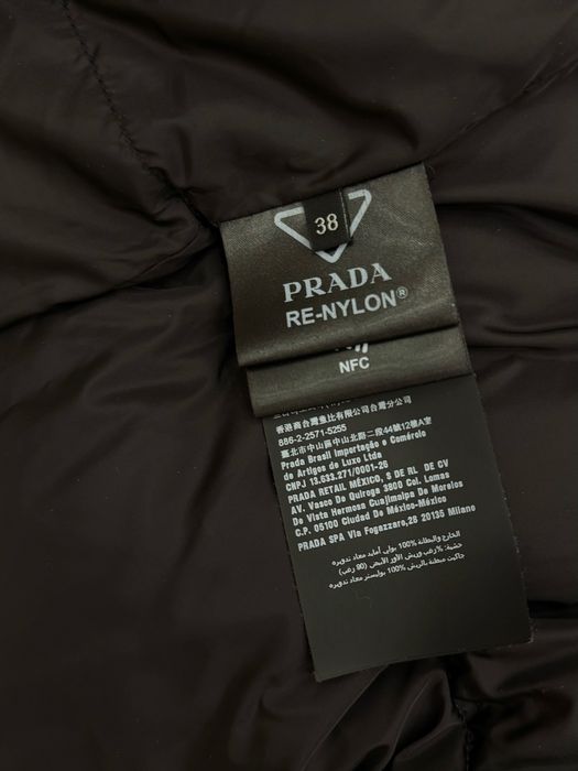Пуховик Prada 100% оригинал