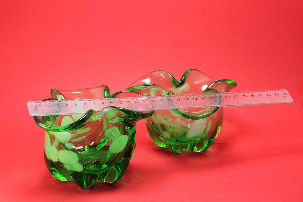 Прекрасный подарок Женской половине 2 вазочки -КОНФЕТНИЦЫ, цвета жизни