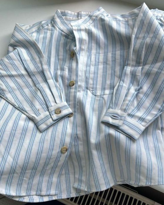 Set copii Wheat cămașă, vesta & pantaloni – NOU, scandinav minimalist