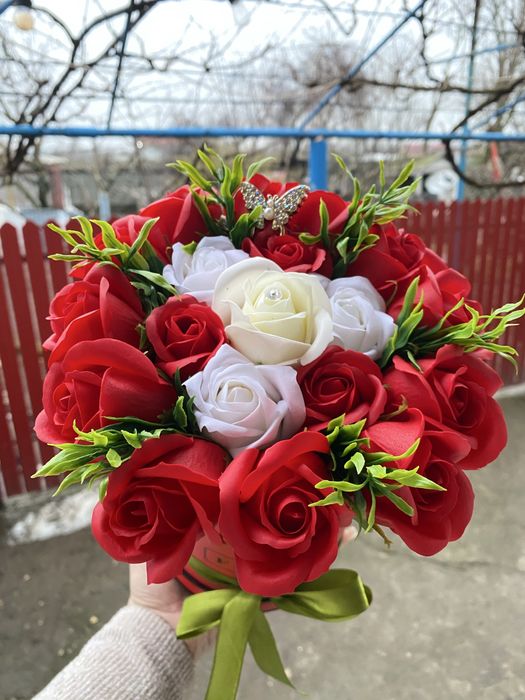 Buchete din trandafiri de săpun