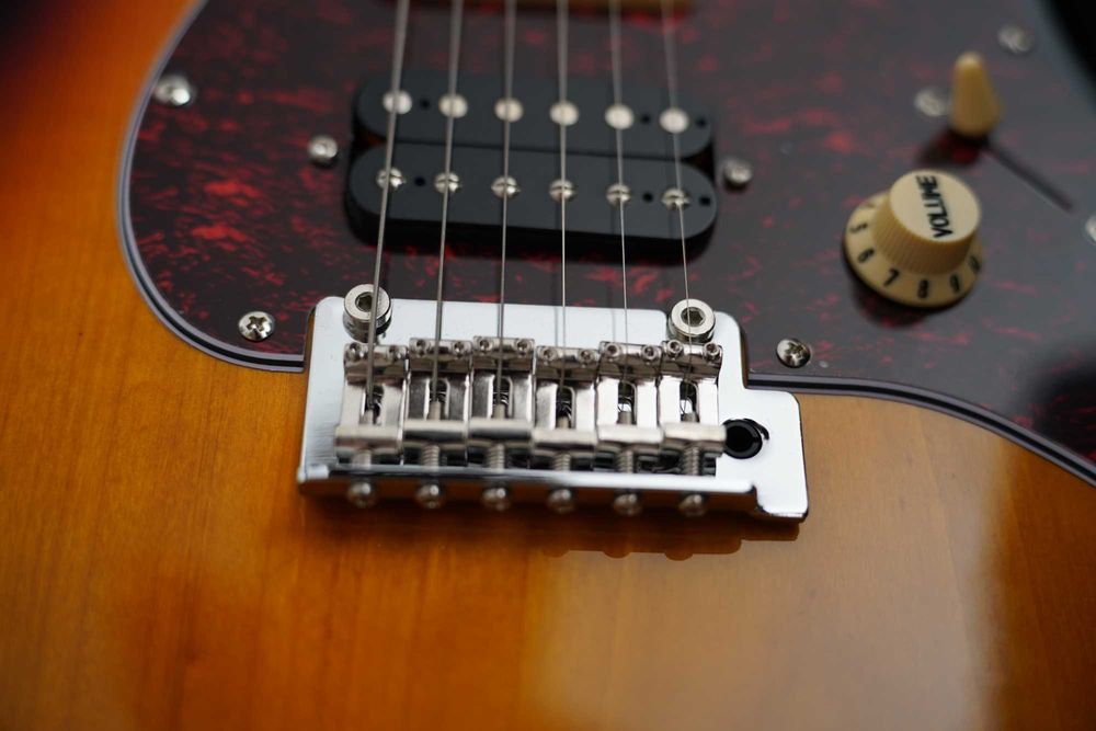 Set complet pentru chitară electrică + amplificator Fender – stare impecabilă
