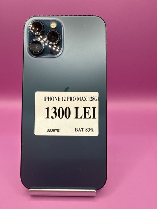Iphone 12 pro max 128GB •matei amanet margeanului • 55307