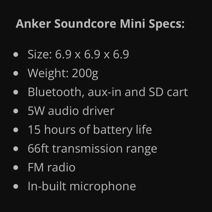 Мощна bluetooth колонка Anker