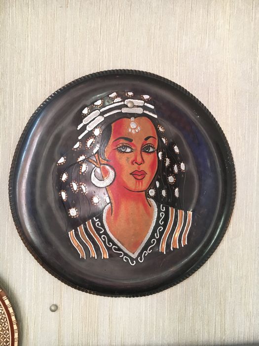 Чеканка «восточная красавица»