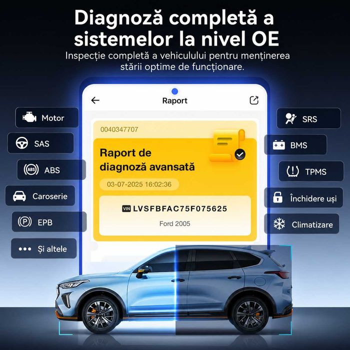 Tester diagnoza auto MUCAR BT200 MAX