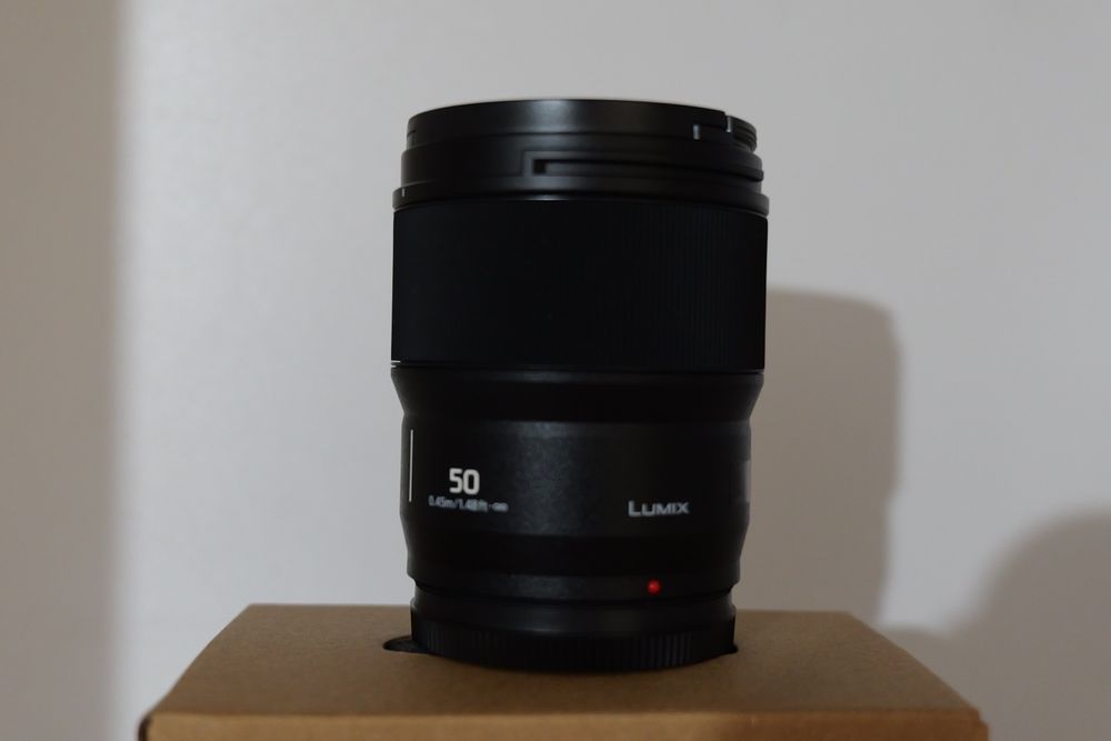 Obiectiv panasonic lumix 50mm F1.8 mirrorless Full Frame montura-L nou nouț.