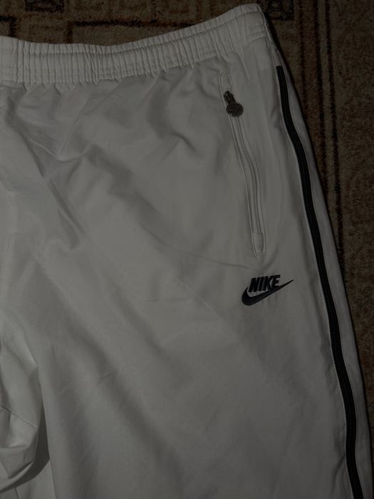 Pantaloni Nike de fas, alb curat, marimea XL