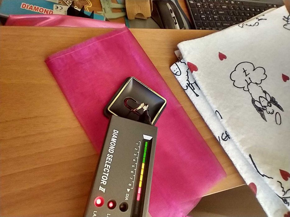 Дамски Пръстен, жълто Злато-14к  с Диамант