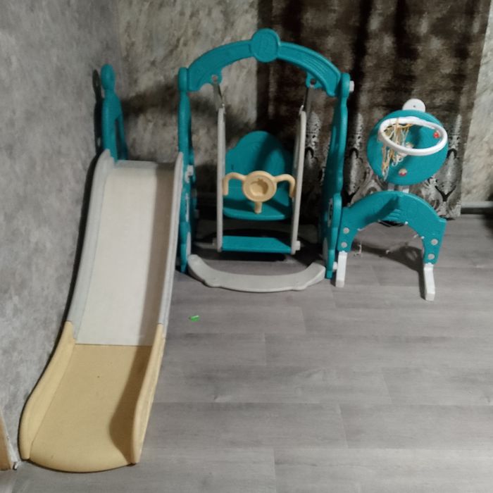 Горка качеля детские