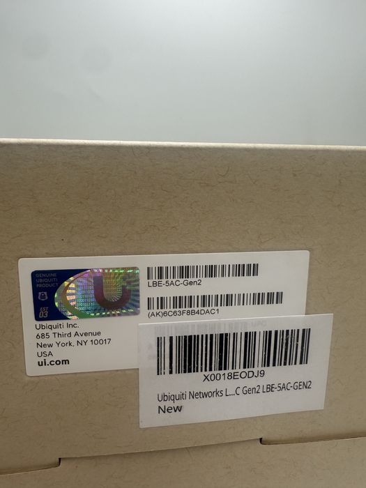 Antena Ubiquiti LiteBeam LBE-5AC-Gen2 Sigilata