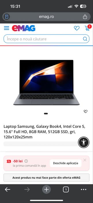 Leptomp Samsung galaxi Book 4
