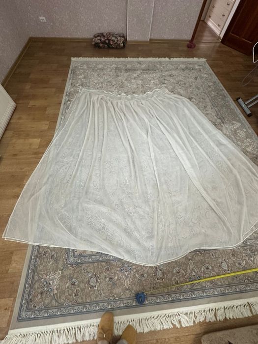 Продам тюль со шторами