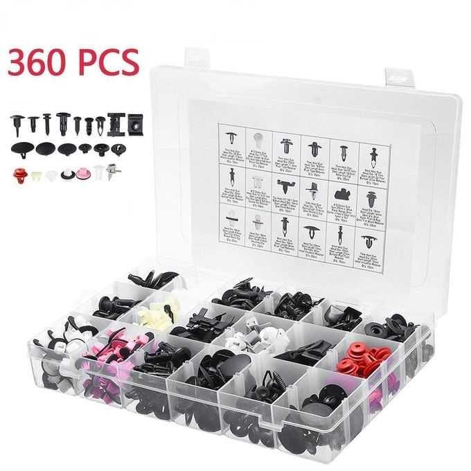 К-т щипки за Тойота , клипсове 360бр. За кори и др.