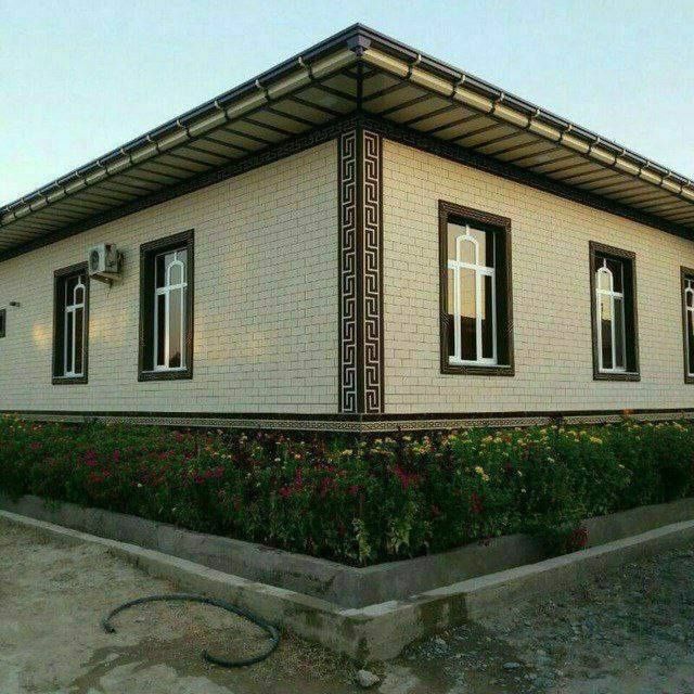 Travertn fasad ishlar