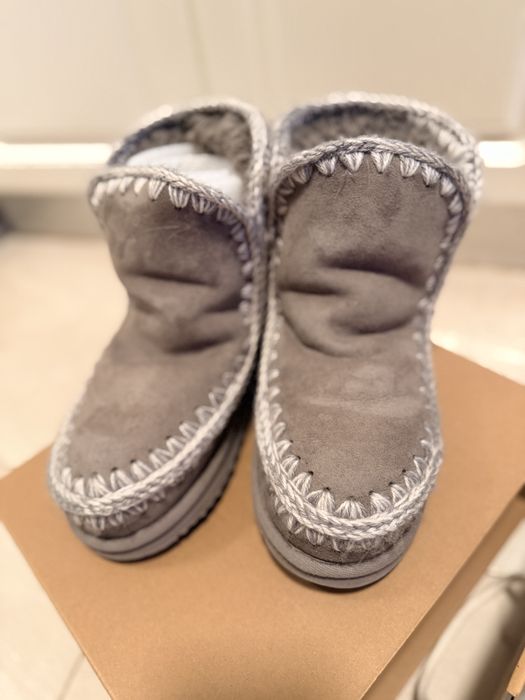 Mou Mou Eskimo Glitter Logo ,Marimea 37