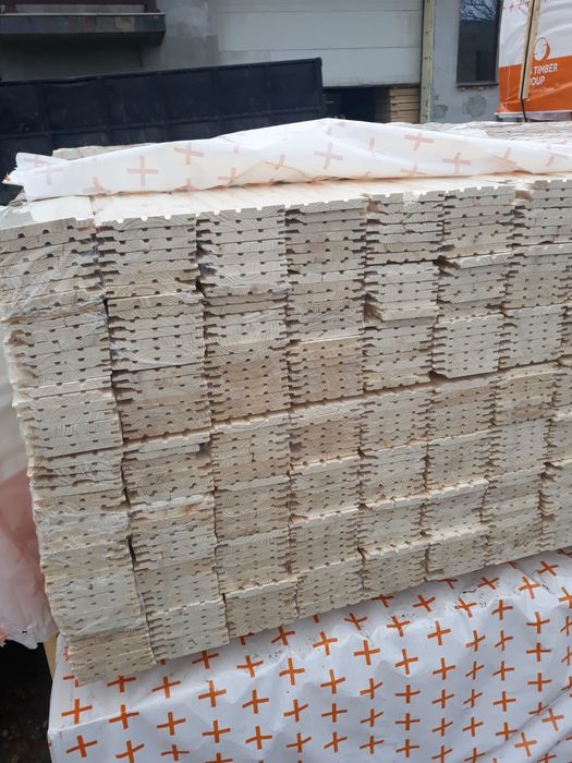 Lambriu Pin/Molid 14x121x3000mm la PREȚ DE PRODUCATOR