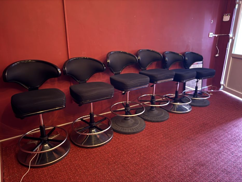 Scaun de bar/casino reglabil pe inaltime, rotabil