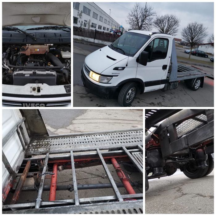 Iveco Dayli auto platforma din 2005 motor de 3,0 hdy 170 cp b14 inacte