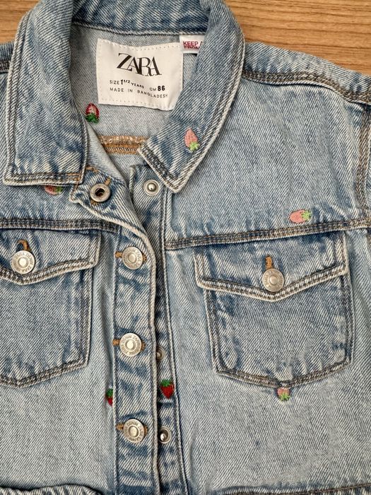 ZARA Бебешко дънково яке