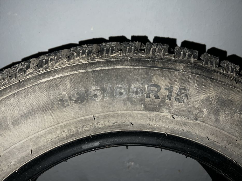Зимняя резина 195/65/R15