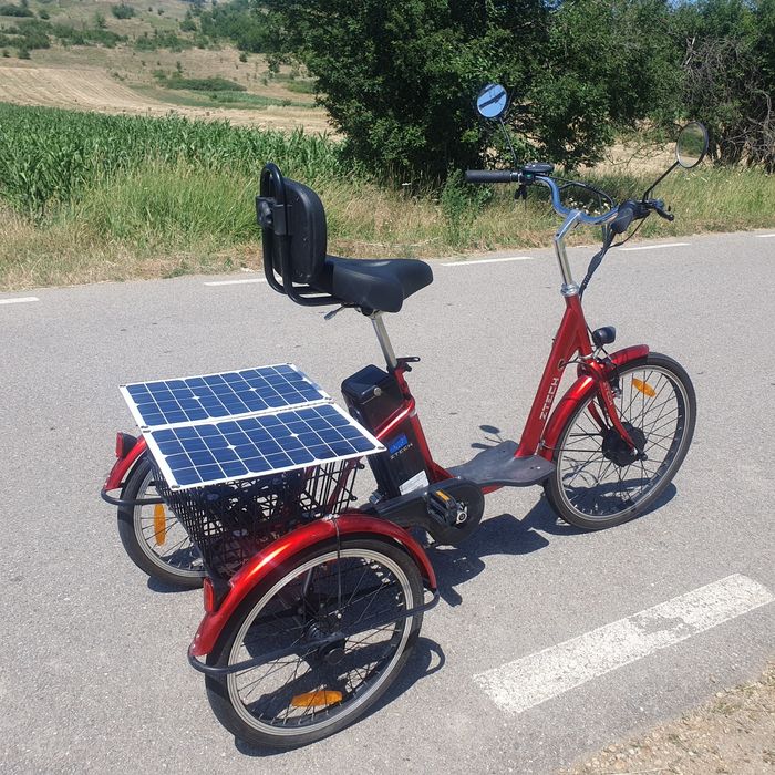 Tricicleta Electrica cu Google Pixel