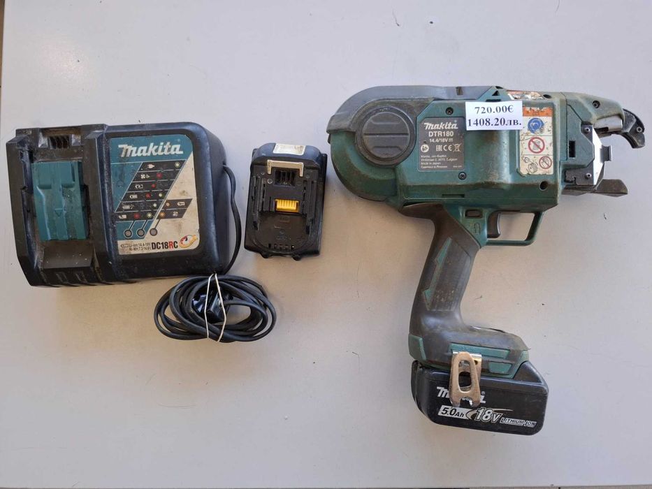 Машина за връзване на арматура Makita DTR180