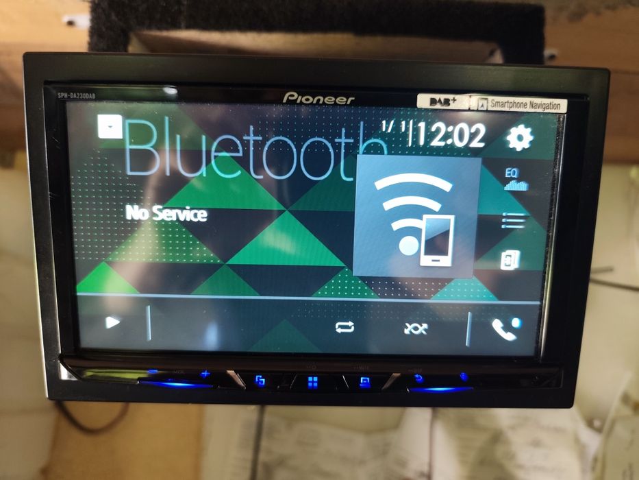 Player auto 2 din Pioneer sph da230dab Bluetooth usb 3x4v preout Android Apple carplay
