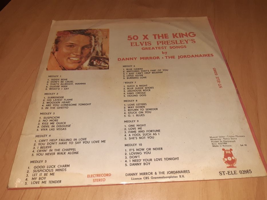 Discuri Elvis Presley, Jimi Hendrix