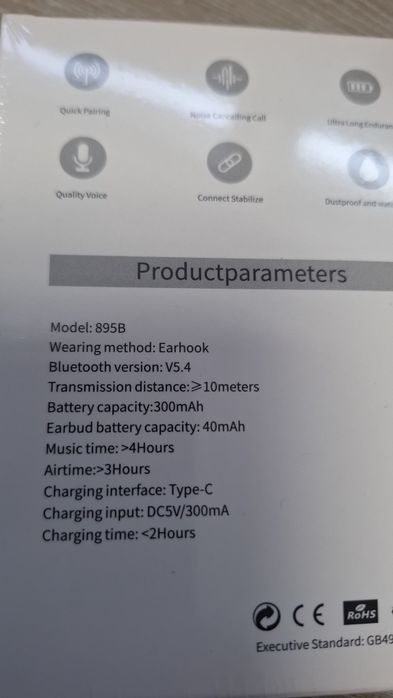 Căști wireless TWS sigilate