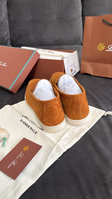 Mocasini LP Summer Walk - size 43,44/piele naturala/video(Zegna,TODS)