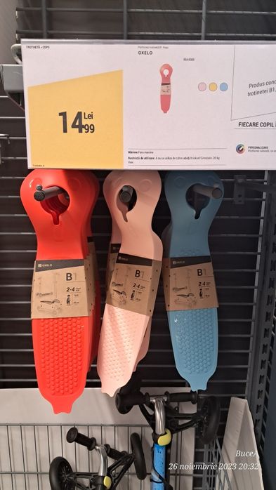 Trotineta Decathlon Oxelo Băieți Fetite