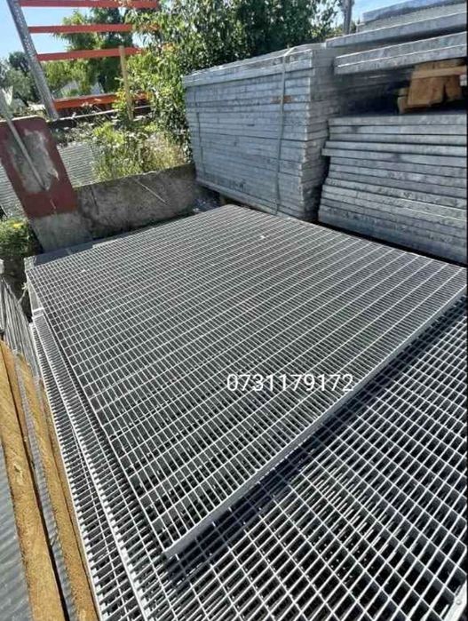Grilaje zincate trepte zincate