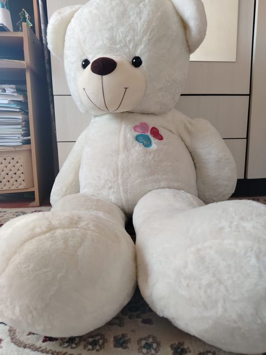 Белый мишка 1.80см