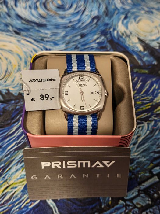 Ceas unisex PRISMA P.2800 All Stainless – NOU cu etichetă – 10 ATM
